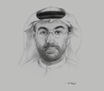 Sketch of Ahmed Al Sayegh, Chairman, Abu Dhabi Global Market (ADGM)
