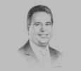 Sketch of Paulo Pantigoso, Country Managing Partner, EY Peru
