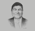 Sketch of Marco Antonio Zaldívar, President, Bolsa de Valores de Lima (BVL)
