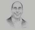 Sketch of Fernán Altuve-Febres Lores, President, Ontier Perú
