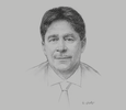 Sketch of Bruce Mac Master, President, National Business Association of Colombia
