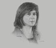 Sketch of María Ángela Holguín, Minister of Foreign Affairs
