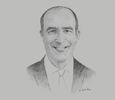 Sketch of Bernardo Vargas Gibsone, President, Interconexión Eléctrica (ISA)
