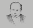 Sketch of Francisco José Lloreda, President, Colombian Petroleum Association
