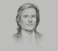 Sketch of Jaime Vargas, Tax Managing Partner and International Tax Services Leader, EY Colombia

