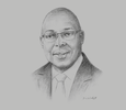 Sketch of Kelvin Charles, Chief Secretary, Tobago House of Assembly (THA)
