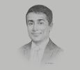 Sketch of Ravi Tewari, Group CEO, Guardian Group
