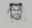 Sketch of Dr Ahmed Al Saleh, CEO, Health Assurance Hospitals Company
