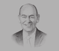 Sketch of Michael Plaxton, CEO, FWD Life Insurance
