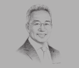 Sketch of Rapee Sucharitakul, Secretary-General, Securities and Exchange Commission (SEC)
