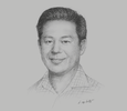 Sketch of Jason Yip, Managing Director, DAC Real Estate
