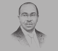 Sketch of Godwin Emefiele, Governor, Central Bank of Nigeria (CBN)
