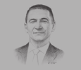 Sketch of Guido d’Aloisio, Central Africa Regional Manager, Saipem
