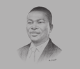 Sketch of Yomi Olugbenro, Partner and Head of Tax, Deloitte Nigeria
