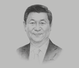 Sketch of Xi Jinping, President of China
