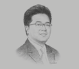 Sketch of Michael Widjaja, Group CEO, Sinar Mas Land
