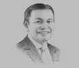 Sketch of Batara Sianturi, CEO, Citi Indonesia; and Chairman, International Banks Association of Indonesia
