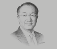 Sketch of Jim Yong Kim, President, World Bank Group
