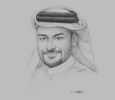 Sketch of Yousuf Mohamed Al Jaida, CEO and Board Member, Qatar Financial Centre Authority
