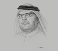 Sketch of Saad bin Ahmad Al Muhannadi, President, Public Works Authority (Ashghal)
