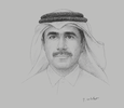 Sketch of Essa bin Hilal Al Kuwari, President, Qatar General Electricity and Water Corporation (Kahramaa)
