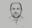 Sketch of Abdelwahab Ziani, President, Confédération des Industriels et Producteurs Algériens (CIPA)
