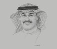Sketch of Khalid S Aljasser, CEO, Arabian Centres

