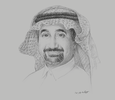 Sketch of Khalid Al Amoudi, CEO, Saudi Red Bricks
