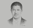 Sketch of Marcel de Souza, President, ECOWAS Commission
