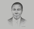 Sketch of Aaron Issa Anafure, Former CEO, SIC Life Insurance
