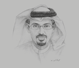 Sketch of Hamad Buamim, President and CEO, Dubai Chamber,
