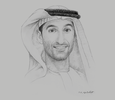 Sketch of Mohamed Almulla, CEO, DXB Entertainments

