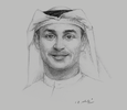 Sketch of  Abdulla Al Karam, Chairman and Director-General, Knowledge and Human Development Authority
