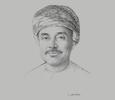 Sketch of Yousuf Al Ojaili, President, BP Oman
