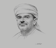 Sketch of Omar Al Wahaibi, CEO, Nama Group
