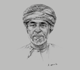 Sketch of Sultan Qaboos bin Said Al Said
