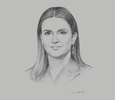 Sketch of Sahar Nasr, Minister of Investment and International Cooperation
