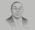 Sketch of Tiémoko Meyliet Koné, Governor, the Central Bank of West African States (Banque Centrale des Etats de l’Afrique de l’Ouest, BCEAO)
