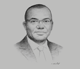 Sketch of Amidou Traoré, Director-General, CI-Energies
