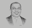 Sketch of Siandou Fofana, Minister of Tourism
