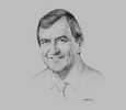 Sketch of Mark Bristow, CEO, Randgold Resources
