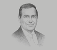 Sketch of Tarek El Molla, Minister of Petroleum and Mineral Resources
