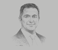 Sketch of Walid Sheta, Cluster President for North-east Africa and Levant, Schneider Electric
