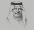 Sketch of King Hamad bin Isa Al Khalifa
