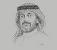 Sketch of Sheikh Khalifa bin Ebrahim Al Khalifa, CEO, Bahrain Bourse
