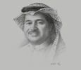 Sketch of Ulaiyan Al Wetaid, CEO, VIVA Bahrain
