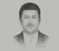 Sketch of Ahmed Alsulaiman, Managing Partner, KSI - Bahrain Consultants & Public Accountants
