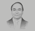 Sketch of Nguyen Xuan Phuc, Prime Minister of the Socialist Republic of Vietnam
