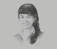 Sketch of Mai Trang Thanh, President, Honeywell Indochina
