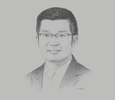 Sketch of Liman Zhang, CEO, Huawei Myanmar
